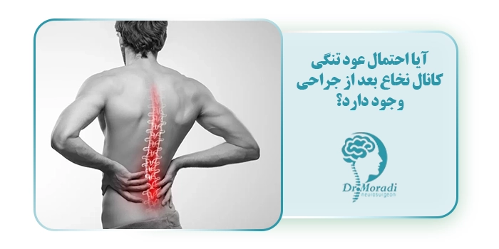 آیا احتمال عود تنگی کانال نخاع بعد از جراحی وجود دارد؟