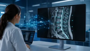 بررسی آنلاین MRI ستون فقرات با هوش مصنوعی